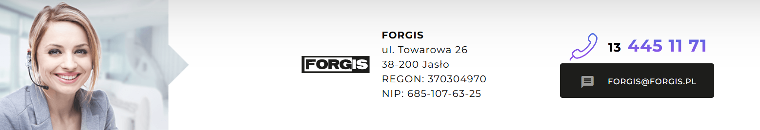 Firma FORGIS Kontaktforgis